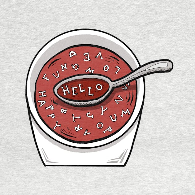 Alphabet Soup Says Hello by JCPhillipps